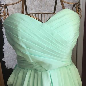 Mint cocktail dress